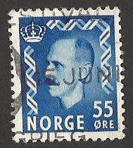 1951-52 NORWAY KING HAAKON VII