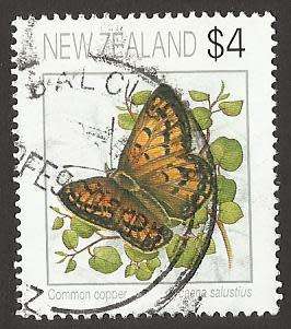 1995 NEW ZEALAND BUTTERFLIES