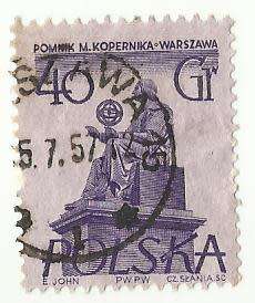 1955 POLAND WARSAW STATUES
