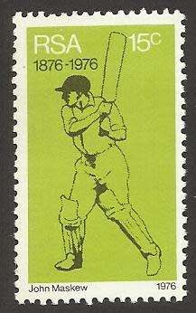 1976 SOUTH AFRICA SPORT CRICKET