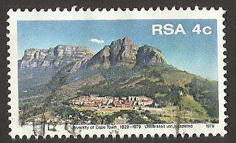 1979 SOUTH AFRICA THE 50TH ANNIVERSARY OF UNIVERSITY OF CAPE TOWN