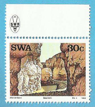 1988 SOUTH WEST AFRICA HISTORIC SITE