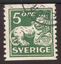1920 SWEDEN HERALDIC LION