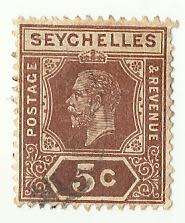 1920 SEYCHELLES KING GEORGE