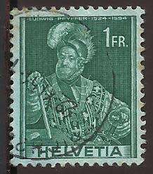 1941 SWITZERLAND DEFINITIVE ISSUES
