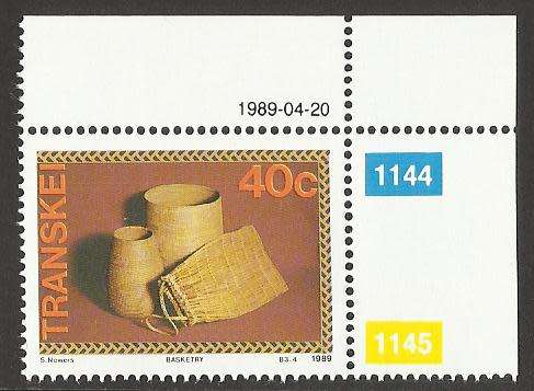 1989 TRANSKEI BASKETRY