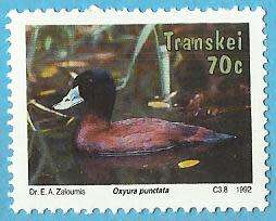 1992 TRANSKEI ANIMAL BIRD