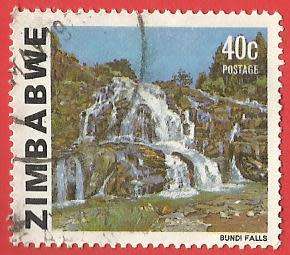 1983 ZIMBABWE WATERFALL