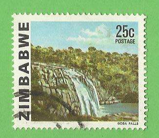 1980 ZIMBABWE WATERFALLS