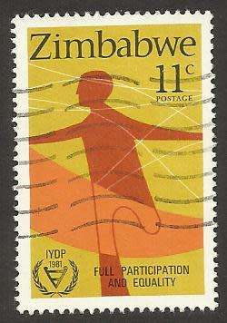 1981 ZIMBABWE YEAR OF THE DISABLED