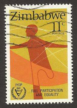 1981 ZIMBABWE YEAR OF THE DISABLED