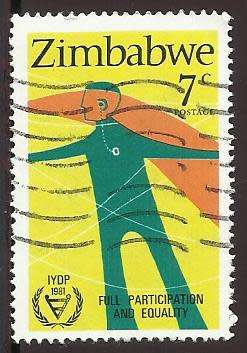 1981 ZIMBABWE YEAR OF THE DISABLED