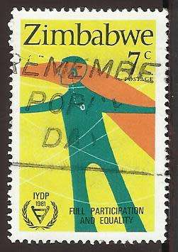 1981 ZIMBABWE YEAR OF THE DISABLED
