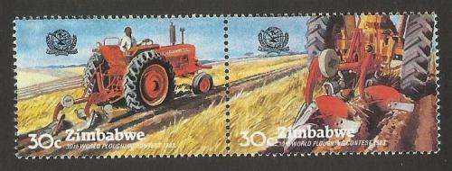 1983 ZIMBABWE PLOWING