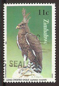 1984 ZIMBABWE BIRD OF PREY