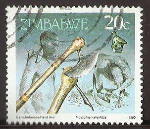 1990 ZIMBABWE CULTURAL ARTIFACTS