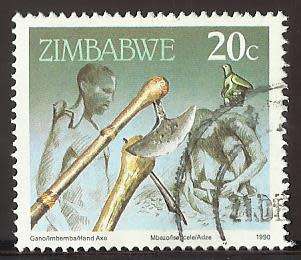 1990 ZIMBABWE CULTURAL ARTIFACTS