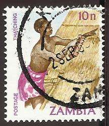 1981 ZAMBIA ROOF THATCHING