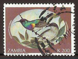 1993 ZAMBIA ANIMAL BIRD