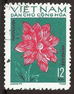 1974 VIETNAM FLOWER