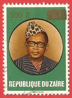1990 ZAIRE PRES. JOSEPH MOBUTU
