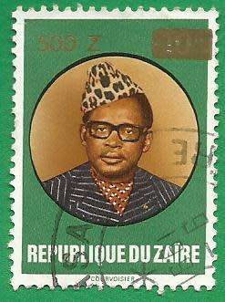 1990 ZAIRE PRES. JOSEPH MOBUTU