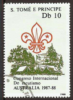 1988 ST. THOMAS AND PRINCE ISLANDS BOY SCOUT