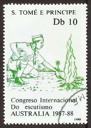 1988 ST. THOMAS AND PRINCE ISLANDS BOY SCOUT