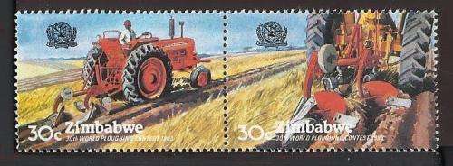 1983 ZIMBABWE PLOWING