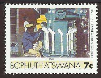 1985 BOPHUTHATSWANA INDUSTRY