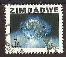 1980 ZIMBABWE GEMSTONE