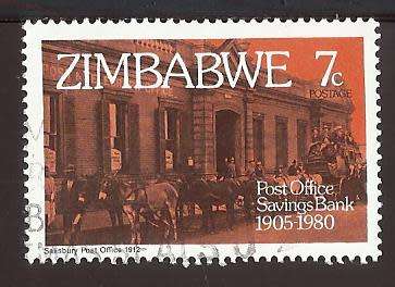 1980 ZIMBABWE POST OFFICE