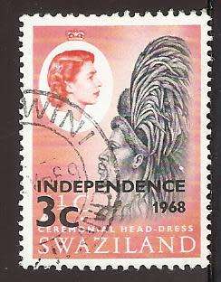 1968 SWAZILAND HEADDRESS