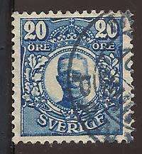1911-19 SWEDEN KING GUSTAF