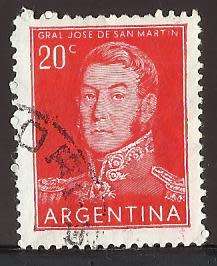 1954-59 ARGENTINA GENERAL SAN MARTIN
