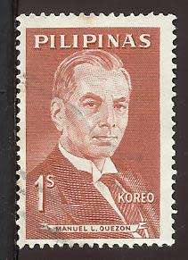 1962 PHILIPPINES MANUEL QUEZON