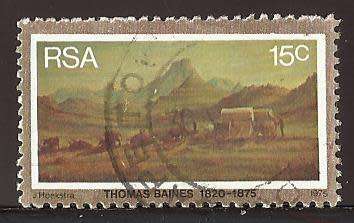 1975 SOUTH AFRICA THE 100TH ANNIVERSARY OF THE DEATH OF THOMAS BAINES
