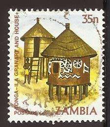1981 ZAMBIA TONGA ILA GRANARY HOUSE
