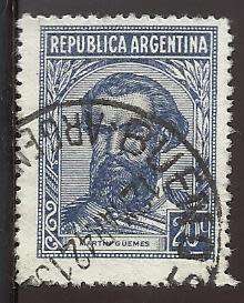 1935 ARGENTINA MARTIN GUEMES