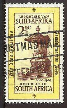 1965 SOUTH AFRICA THE 300TH ANNIVERSARY OF DUTCH REFORMED CHURCH