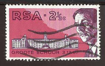 1969 SOUTH AFRICA WORLD'S FIRST HEART TRANSPLANT
