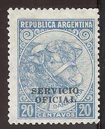 1938-56 ARGENTINA ANIMAL CATTLE