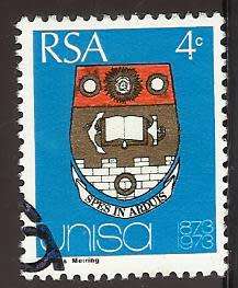 1973 SOUTH AFRICA THE 100TH ANNIVERSARY OF THE UNIVERSITY