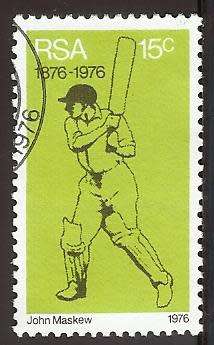1976 SOUTH AFRICA SPORT CRICKET