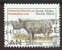 1993 SOUTH AFRICA ENDANGERED FAUNA