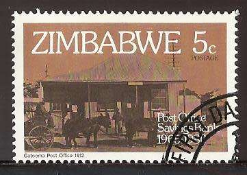 1980 ZIMBABWE POST OFFICE