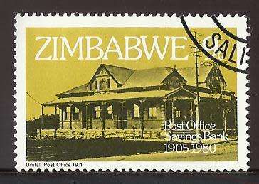 1980 ZIMBABWE POST OFFICE