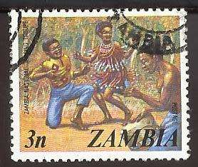1975 ZAMBIA LOCAL MOTIFS