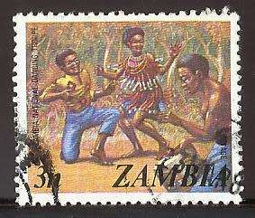 1975 ZAMBIA LOCAL MOTIFS