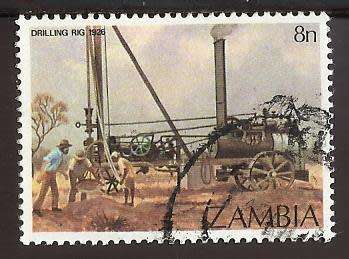 1983 ZAMBIA STEAM ENGINE